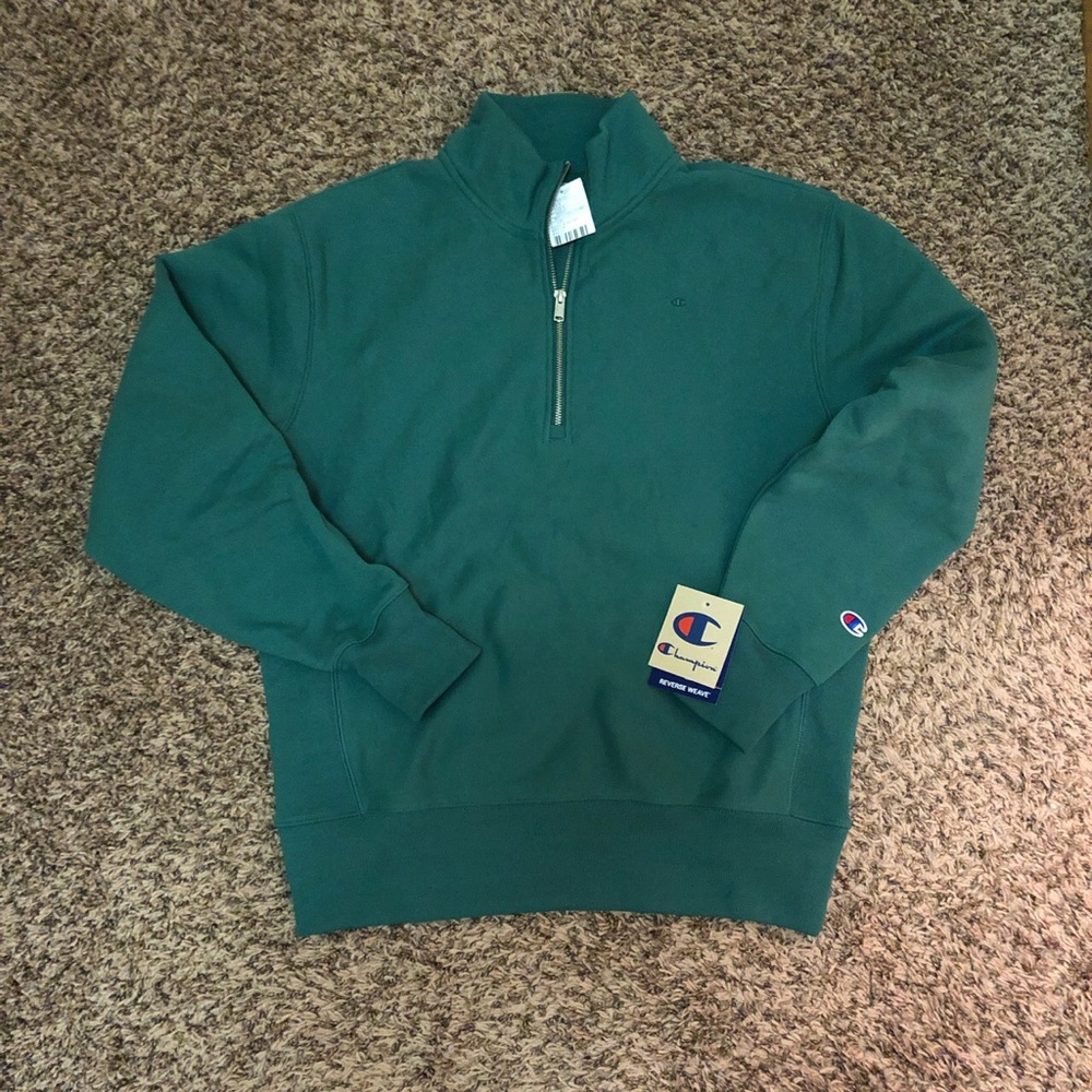 Champion cross weave sweatshirt NWT